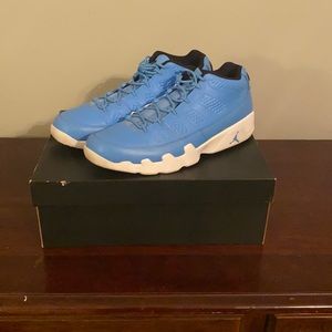 Jordan 9 lows Pantone’s(UNCs)barley worn, great condition. Practically brand new